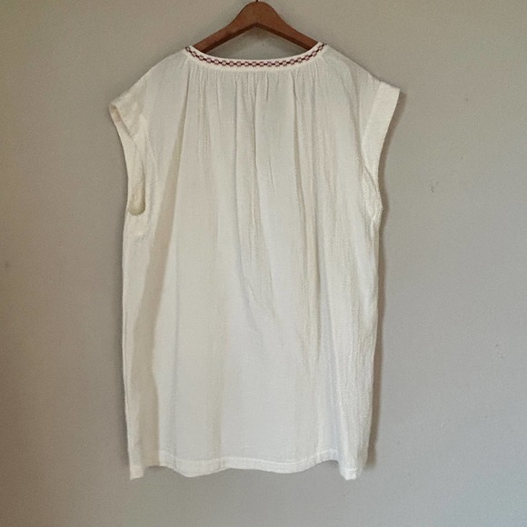 NWT Embroidered Lightestspun Cover-Up Tunic Size Large Swim Summer Dress Rt $80 - Picture 5 of 10